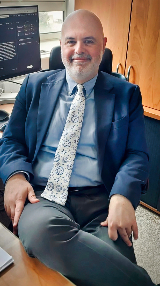 Mazen Al-Ghoul portrait in office